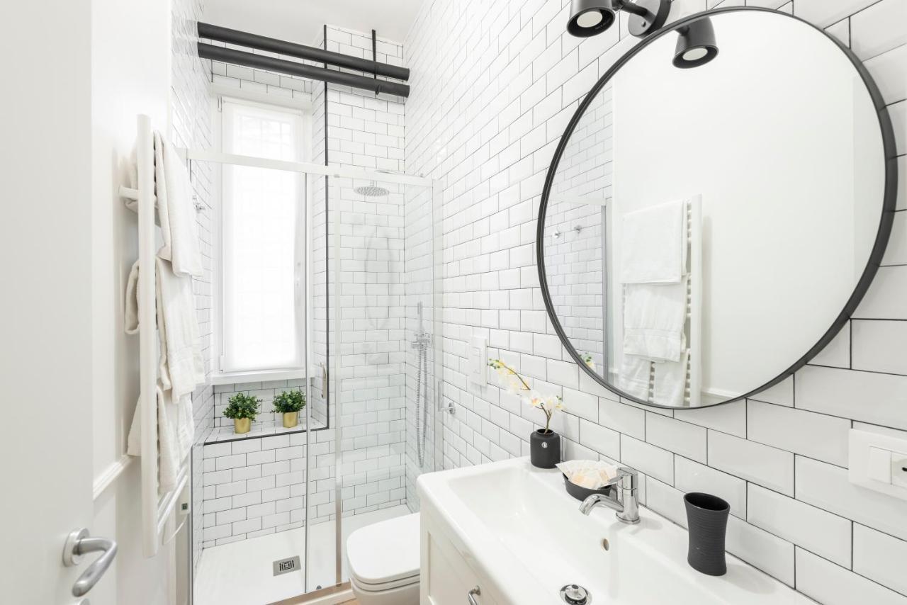 White Flat Ground Floor Apartment Roma Exterior foto