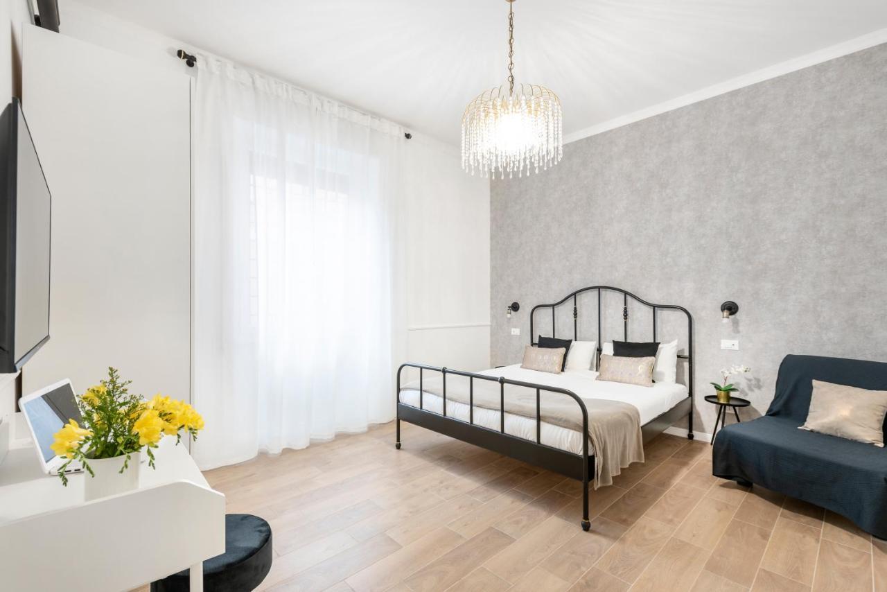 White Flat Ground Floor Apartment Roma Exterior foto